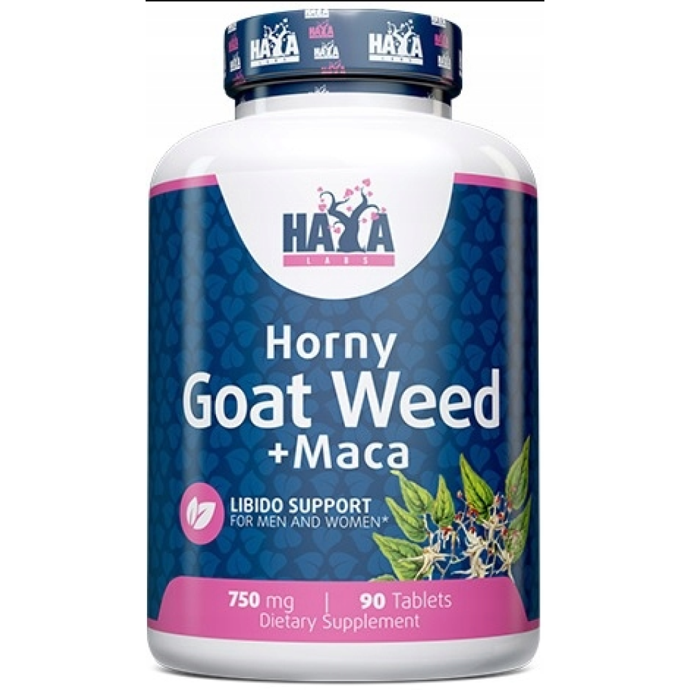 Horny Goat Weed Extract 750 mg + Maca - 90 таб купить Киев и